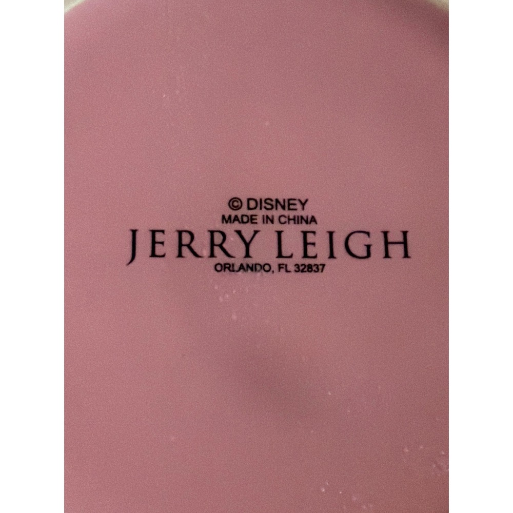 Disney Minnie Mouse Pink Coffee Mug Jerry Leigh Oh My Love Polka Dot Ceramic Cup - Picture 8 of 10